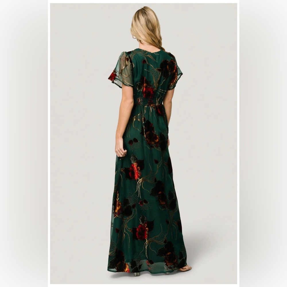 Baltic Born Valen Maxi Dress Jade Green Size XL - Picture 3 of 7